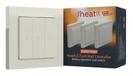 Heatit Z-Push Wall Controller krémový lesk Heatit Z-Push Wall Controller krémový lesk