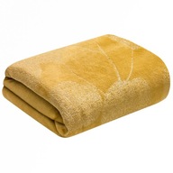 Medová deka s potlačou zlatých lístkov 150X200