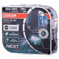 Modré žiarovky OSRAM Cool Blue Intense H4 Modré žiarovky OSRAM Cool Blue Intense H4