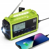 SOLÁRNE RÁDIO 5000mAh FM/AM/DAB+ RDS LCD BATERKA SOLÁRNE RÁDIO 5000mAh FM/AM/DAB+ RDS LCD BATERKA