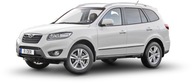 Bočné lišty Hyundai Santa Fe II, 2006-2011