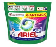 Ariel Pods Allin1 Color kapsule na pranie 72 ks.