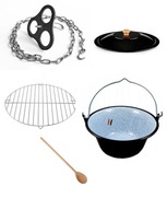 TRIPOD SURVIVAL GRILL kotlík 3l + TRIPOD SURVIVAL GRILL kotlík 3l +