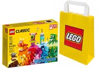 Skvelý darček - farebné LEGO kocky s taškou - vianočný darček Skvelý darček - farebné LEGO kocky s taškou - vianočný darček