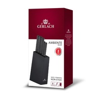 Gerlach Sada nožov v bloku AMBIENTE BLACK