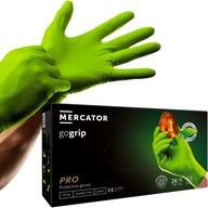 MERCATOR GOGRIP GREEN PRO rukavice bez púdru zelené XL hrubé 50 ks MERCATOR GOGRIP GREEN PRO rukavice bez púdru zelené XL hrubé 50 ks