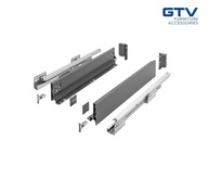 GTV AXISPRO zásuvka nízka L-350 antracit GTV AXISPRO zásuvka nízka L-350 antracit