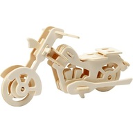 3D drevené puzzle, motor 3D drevené puzzle, motor