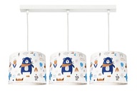 TEDDY BLUE 3 LED STROPNÝ LUSTER ZÁSADNÉ LAMPY TEDDY BLUE 3 LED STROPNÝ LUSTER ZÁSADNÉ LAMPY