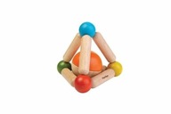 Manipulačná trojuholníková hrkálka Plan Toys