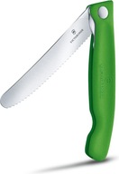 Kuchynský skladací nôž Pikutek Victorinox zelený Kuchynský skladací nôž Pikutek Victorinox zelený