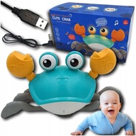 Hra Crawling Crab Runaway Interaktívna hračka Zvuky Dobíjacie USB Hra Crawling Crab Runaway Interaktívna hračka Zvuky Dobíjacie USB