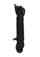 Japonské erotické lano 5m - čierne