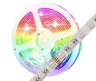 RGBW LED pásik 4v1 rolka 5m RGB + TEPLÁ 4v1 24V