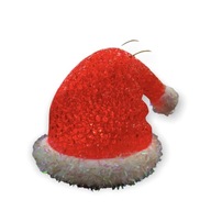 Vianočná ozdobná čiapka na batériu na vianočný stromček