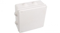 Hermetický prázdny box 167x167x75mm IP55 biely