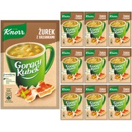 Balenie 10 ks Knorr Hot Mug Żurek 17g Balenie 10 ks Knorr Hot Mug Żurek 17g