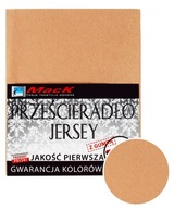PREStieradlo JERSEY 140X200 tmavo béžová