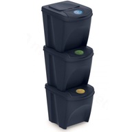 SADA KOŠÍKOV NA TRIEDANIE ODPADOV 3X25L SORTIBOX SADA KOŠÍKOV NA TRIEDANIE ODPADOV 3X25L SORTIBOX