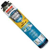 SOUDABOND TURBO rýchloschnúce stavebné lepidlo 750 ml SOUDABOND TURBO rýchloschnúce stavebné lepidlo 750 ml