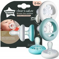 Tommee Tippee cumlík na prsia 0-6m 2x