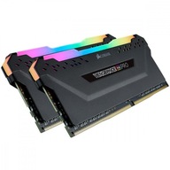 DDR4 AMD Ryzen Vengeance 16GB/3600 (2*8GB) BLACK RGB CL18 pamäť