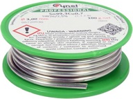 CÍNOVÝ BEZOLOVNÝ PÁJKOVÝ DRÔT 3,0mm 100g CÍNOVÝ BEZOLOVNÝ PÁJKOVÝ DRÔT 3,0mm 100g