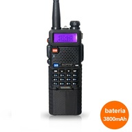 Rádio Baofeng UV-5R 5W s 3800 mAh batériou