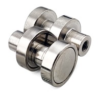 NEODYMOVÝ MAGNET D16L V POUZDE S OBJÍMKAMI M4 NEODYMOVÝ MAGNET D16L V POUZDE S OBJÍMKAMI M4