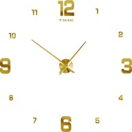 MODERNÉ 3D NÁSTENNÉ HODINY NALEPENÉ DIY 70-130CM MODERNÉ 3D NÁSTENNÉ HODINY NALEPENÉ DIY 70-130CM