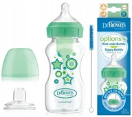 Dr Browns Options+ 2v1 FĽAŠA 270 ml 6m+ ÚST S Dr Browns Options+ 2v1 FĽAŠA 270 ml 6m+ ÚST S