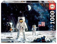 Educa Puzzle 1000 Prví ľudia na Mesiaci Educa Puzzle 1000 Prví ľudia na Mesiaci