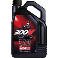Syntetický olej MOTUL 300V 4T FL OFF ROAD 5W40 4 l