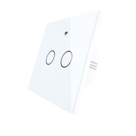 Tuya Glass Double Touch Wi-Fi LED svetelný spínač Tuya Glass Double Touch Wi-Fi LED svetelný spínač