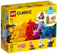 LEGO CLASSIC CREATIVE TRANSPARENT BRICKS 11013