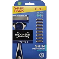 WILKINSON Hydro 5 súprava na holenie pokožky 9x náplne + rukoväť