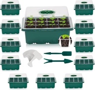 12-dielna sada, vnútorný skleník na plodiny, 144-bunkové sadenice
