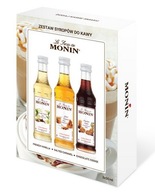 Monin kávová súprava 3x50ml - KÁVOVÝ SIRUP