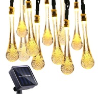 GIRLANDA SOLÁRNE ZÁHRADNÉ LAMPY 20 TEPELNÝCH ŽIAROV GIRLANDA SOLÁRNE ZÁHRADNÉ LAMPY 20 TEPELNÝCH ŽIAROV