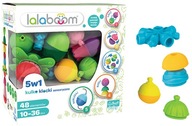 LALABOOM CLUES SADA GUĽOVÝCH BLOKOV SENZORY BLOKOV 48 PRVKOV