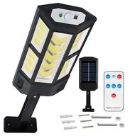 DIAĽKOVÉ OVLÁDANIE SENZOROM POHYBU A SÚMRAK LED SOLAR LAMP