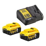 2x 18V BATÉRIA DCB184 + DCB115 P2 nabíjačka DeWALT