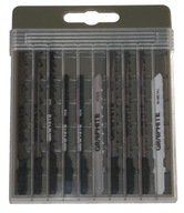 GRAPHITE List do priamočiarej píly SET rukoväť Typ T 10 ks 57H755 GRAPHITE List do priamočiarej píly SET rukoväť Typ T 10 ks 57H755