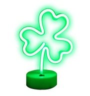 LED NEON CLOVER LUCKY USB/BATTERY lampa LED NEON CLOVER LUCKY USB/BATTERY lampa