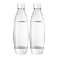 Poistkové fľaše SodaStream 2x1L biele