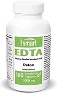 EDTA 1000 mg - 180 kapsúl, Detox, Kardiovaskulárne - Účinný chelátor