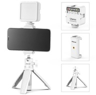 Selfie kit LED vlogovací statív pre telefón 1/4 Selfie kit LED vlogovací statív pre telefón 1/4