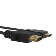 Qoltec HDMI kábel A samec | Micro HDMI D samec | 1