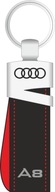 Darčeková kožená kľúčenka AUDI A8 Darčeková kožená kľúčenka AUDI A8