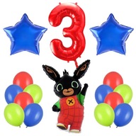 Bing Balloon Balloons for Bing Digit 3. narodeniny Bing Balloon Balloons for Bing Digit 3. narodeniny